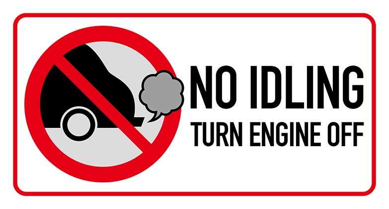 idling vehicle