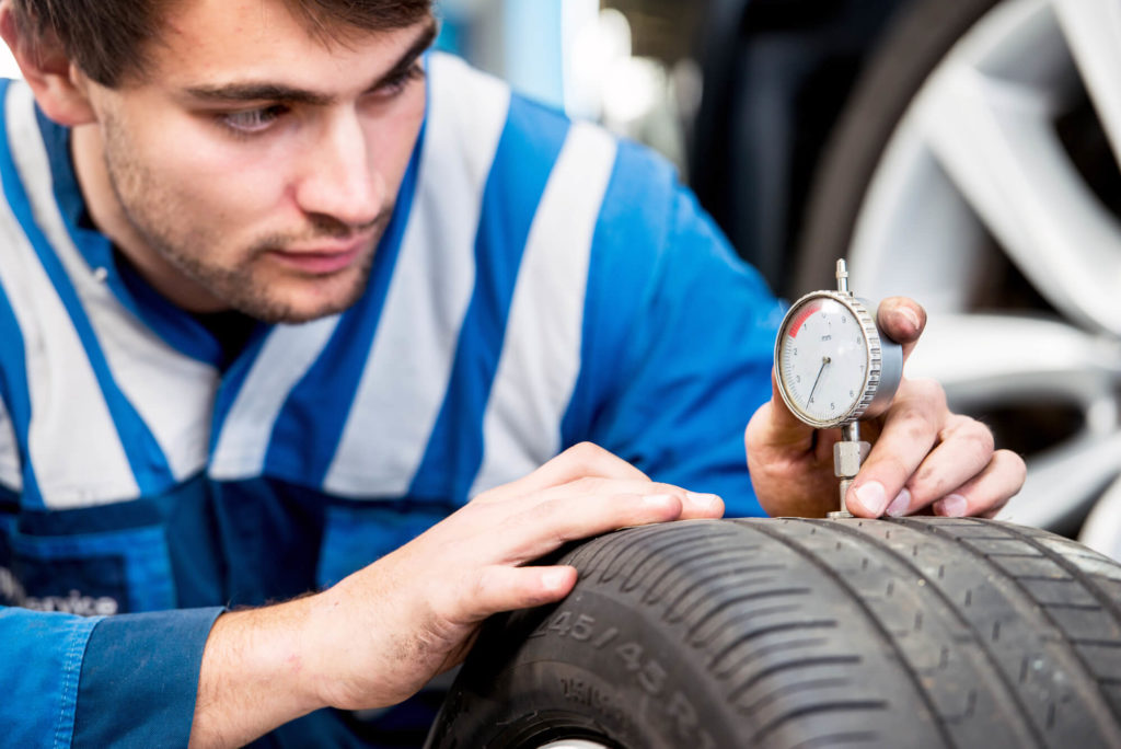 wear on tires