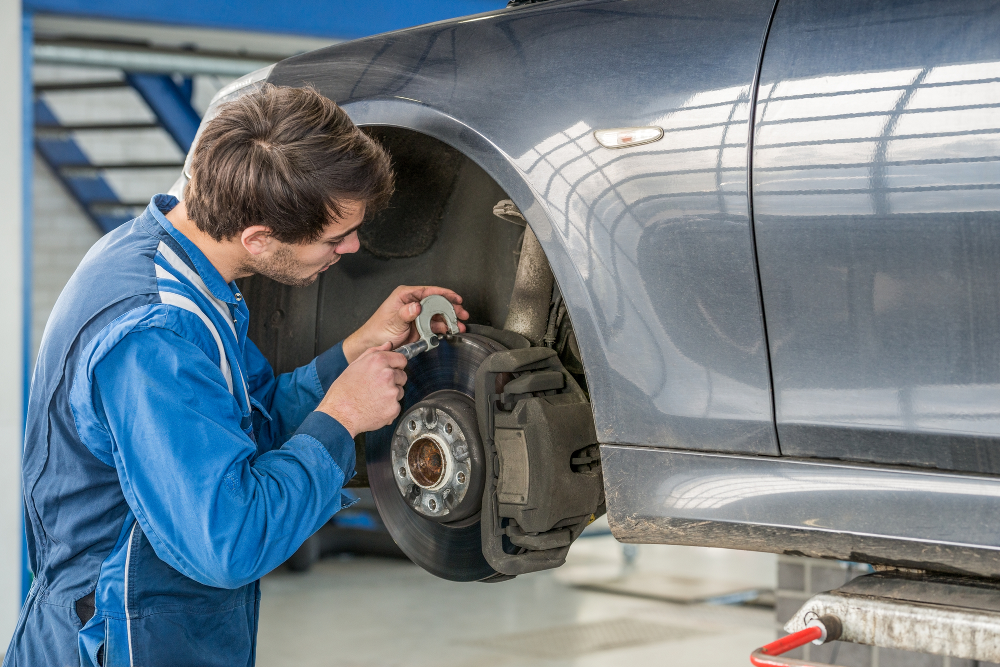 Brake inspection winter  